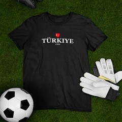 Turkiye 1923 T Shirt For Men shirt Football Sports Event Him European Vintage…