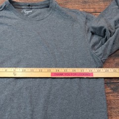 Quince Men’s Long Sleeve Base Layer T-Shirt Small Gray
