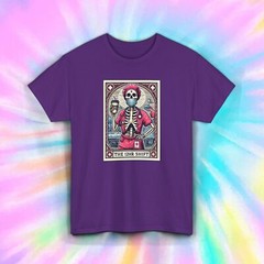 Funny Nurse Skeleton Coffee 12hr Shift Medical Worker RN Scrubs Shirt S-5XL