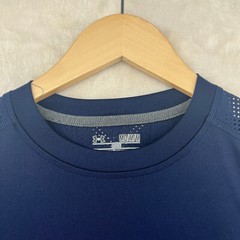 Under Armour Heatgear Men’s Size M Solid Blue Loose Fit S/S Crew-Neck T-Shirt