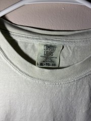 Mad Hatter Co Bait N Tackle Tshirt Xl Mens Comfort Colors Fishing Bass Lure Tee