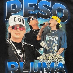 Peso Pluma Shirt Adult Medium Black La Doble P Banda Music Graphic Tee Mens M