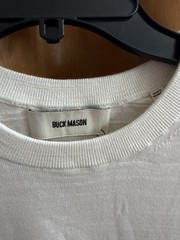 New Buck Mason Avalon Knit Tee Size L Ivory $98