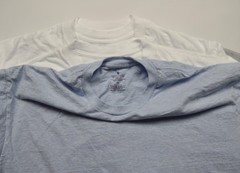 Stafford 7 Pack Men’s Heavy Weight 100% Cotton Crew-Neck T-Shirt White XL