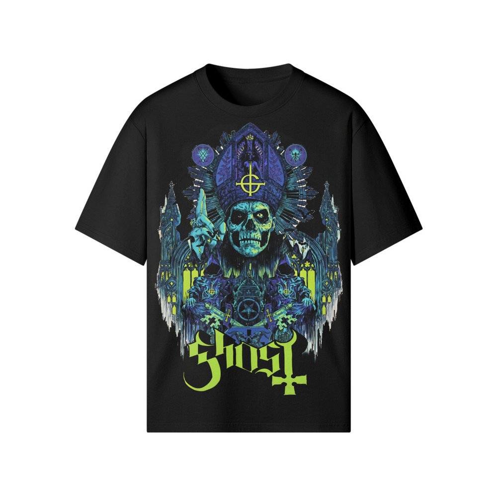 GHOST T-Shirt 220 GSM | Men’s Women’s Premium Regular Fit 100% Cotton DTG Print