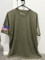 LOT Of 12 Grunt Style T Shirts Size 2XL XXL American Flag Military