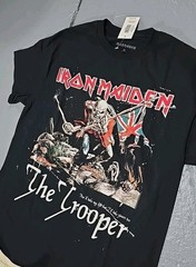 Iron Maiden Wu-Tang Godsmack Avenged Sevenfold T-Shirt 4pc Lot SZ MED (ii)