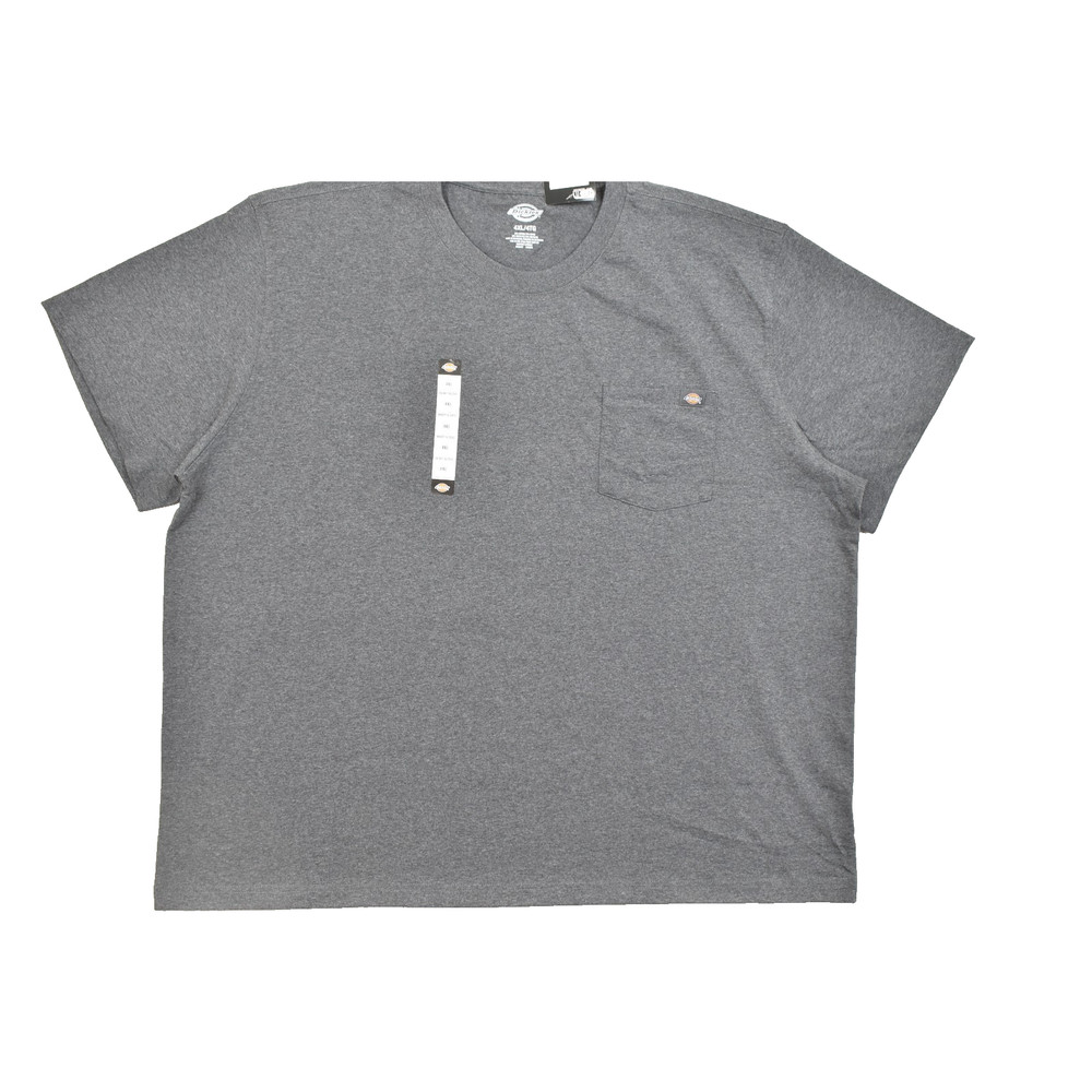 NEW Dickies Size 4XL Men’s Basic T Shirt Pocket Tee Short Sleeve Cotton Blends