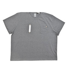 NEW Dickies Size 4XL Men’s Basic T Shirt Pocket Tee Short Sleeve Cotton Blends