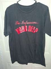 Mobb Deep T Shirt Black Red Graphic Hip Hop Rap Tee Mens M/L Tagless