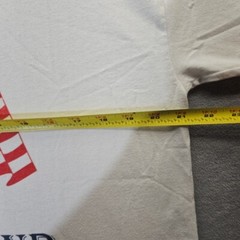 Vintage Y2K United We Stand Tshirt Mens LG Wht And Justice For All Osama Target