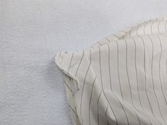Salt Murphy Julian Top Shirt Mens Medium Sleeveless White Striped