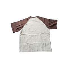 EPTM 100% Cotton T-SHirt Men’s Sz Med Cream/Brown Square Bottom Urban Mod
