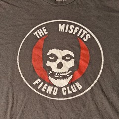 The Misfits Fiend Club Distressed T-Shirt Size 2XL Graphic Tee Short Sleeve