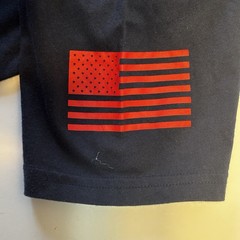 UNDER ARMOUR Freedom Flag T-Shirt Mens XS Cotton Loose Fit Graphic T-Shirt 13708