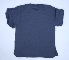 15 Port & Company Core Cotton Heather Blue Short Sleeve Blank T-Shirt Tee Mens L