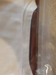 The Flat Head FN-THC-001 3 needles one off T-shirt THC PLAIN FLATHEAD WHITE NEW