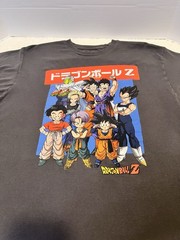 Dragon Ball Z Anime T Shirt Mens Large Goku Vegeta Trunks Graphic Black 2021