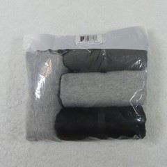 Gildan Shirts Mens Large Grey Black Crew Short Sleeve Cotton Blend 4 Pack