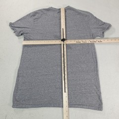 Lucky Brand Shirt Mens Medium Gray Aztec Pocket Tee Geometric Pattern Casual