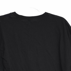Mens Plain Black Classic Graphic T-Shirt The Table Crewneck Short Sleeves Sz XL