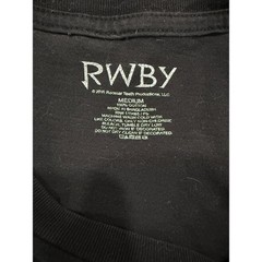 RWBY Ruby Rose Anime Graphic Tee Shirt Men’s Medium Rooster Teeth Cotton Fandom