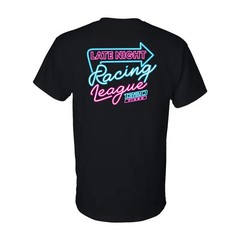 1320 Video Late Night Racing League T-Shirt ? Neon Lights Street Racing Vibes