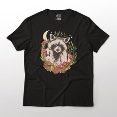 Cottage Core Raccoon Aesthetic Animal Graphic T-Shirt