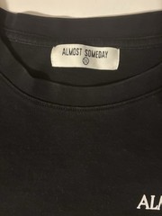 Almost Someday T Shirt Men’s 2XL Butterfly Moth Cherub Angel Floral Graphic