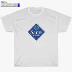 New Sam’s Club Wholesale Grocery Logo Black/White/Grey/Navy T-Shirt Size S-5XL