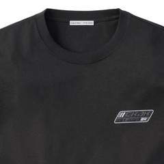 BTS Jung Kook for Calvin Klein Logo Badge Relaxed T-Shirt Black