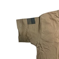 Khaki Military Shirt Mens “POW MIA” Size Small