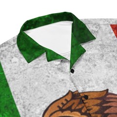 Escolta Águila tri color en bandera diseño gala vestimenta de caballero