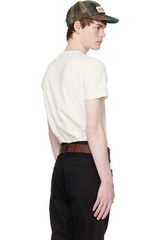 Ralph Lauren Double RL RRLOff-White Ranch Logo T-shirt S K