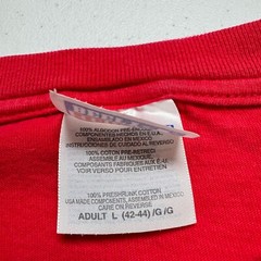 Vintage 2000 Pigeon Forge Shirt Mens Large Red Patriot Eagle Long Sleeve Tee Run