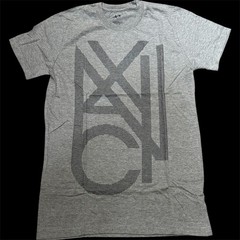 ARMANI EXCHANGE Heather Grey AX-10 Short Sleeve Slim Fit Designer T-shirt NWT