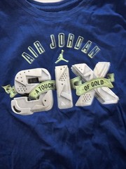 Air Jordan 6 Blue T-Shirt Basketball Print size XXXL 3x Brand