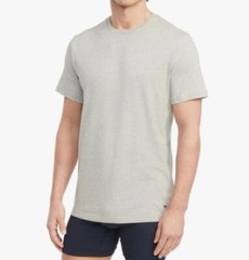 3 TOMMY HILFIGER M L XL BLACK WHITE GRAY COTTON CREW NECK T-SHIRT UNDERSHIRT