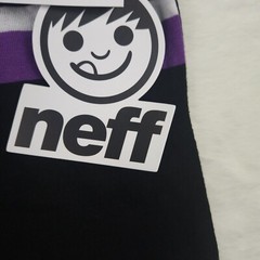 Neff Sorenson Black Purple Striped Short Sleeve T-Shirt Men’s Size S, M, L, XL
