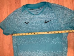 Nike Dri-FIT ADV Rafa Tennis Pro Shirt FD5409-345 Size S Small Men’s Rare