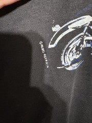 Vintage 90s 3D Emblem Harley-Davidson Leader of the Pack Wolf Rebel Rider Shirt