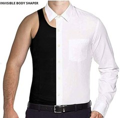 Men Slimming Body Shaper Abs Abdomen Compression Vest Workout Tank Tops Shirts