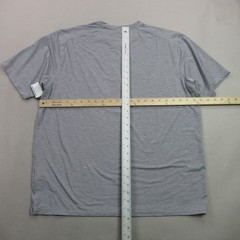 Johnnie-O Shirt Mens XL Short Sleeve Crew Neck Outdoors Lightweight Casual Gray