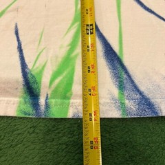 Reebok The Answer Bulldog Tie Dye T Shirt Size Mens Size XL White Green Purple