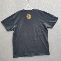 Nike Men Shirt Large Black Swoosh Logo True To The Core Basketball Crew Neck Tee