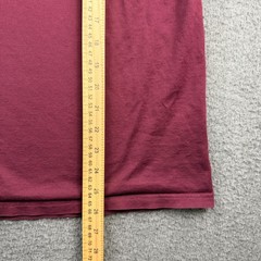 Murano Liquid Luxury Slim Fit TShirt Men’s XL Burgundy Golden Gate Bridge Cotton