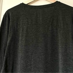 On Running Men’s Comfort Long T Black Long Sleeve Wool Blend M Gym Base Layer