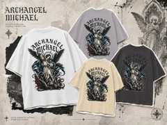 Archangel Michael Shirt: Christian Streetwear Faith Apparel Catholic T-Shirt