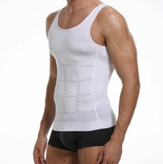 Men’s Slimming Body Shaper Vest Abs Abdomen Compression Shirt Workout Tank Tops