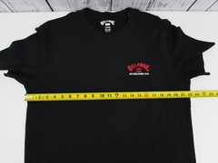 Billabong Geometric Graphic Soft Cotton Black Short Sleeve Mens L T-Shirt NWT.